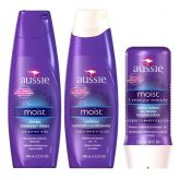 Kit AUSSIE - Shampoo + Condicionador + Máscara 3 Minute Miracle