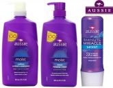 Kit Aussie Mega Moist Shampoo Cond 865ml 3 Minute